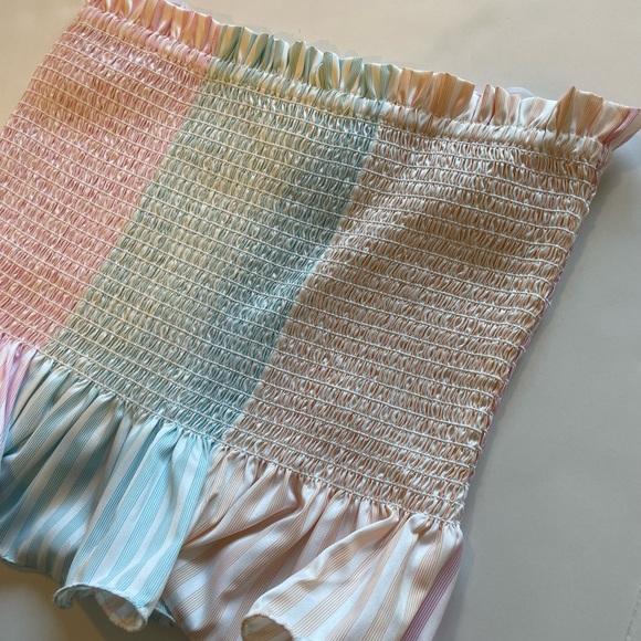 Petersyn Marianna Tutti Smocked Strapless Top - Picture 7 of 7